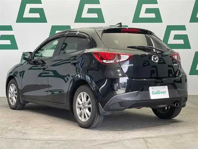 マツダ デミオ 13S ツーリング Lパッケージ 鹿児島県 2016(平28)年 6万km ジェットブラックマイカ 純正ナビ/フルセグTV/BT/CD/DVD/バックカメラ/スマートシティブレーキサポート/ハーフレザーシート/シートヒーター/LEDヘッドライト/ヘッドアップディスプレイ/ドライブレコーダー/ETC/純正アルミホイール/フロアマット/スマートキー