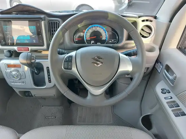 スズキ エブリィ ワゴン PZターボ スペシャル ハイルーフ 東京都 2024(令6)年 0.1万km ブルーイッシュブラックパール3 ターボ/両側パワースライドドア/バックカメラ/電動オートステップ/ドライブレコーダー/ETC2.0/シートヒーター/衝突軽減ブレーキ/レーンキープアシスト/コーナーセンサー/アイドリングストップ/スマートキー/純正アルミホイール