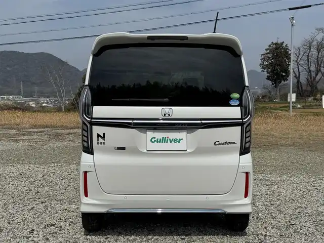 ホンダ Ｎ ＢＯＸ カスタム L 兵庫県 2021(令3)年 5.3万km プラチナホワイトパール ワンオーナー/純正ナビ/フルセグTV/バックモニター/純正ドラレコ（F/R）/ETC純正14インチAW/パワースライドドア/オートライト/LEDヘッドライト/レーダークルーズ/レーンキープ/両前シートヒーター/禁煙車