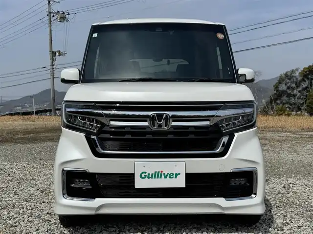ホンダ Ｎ ＢＯＸ カスタム L 兵庫県 2021(令3)年 5.3万km プラチナホワイトパール ワンオーナー/純正ナビ/フルセグTV/バックモニター/純正ドラレコ（F/R）/ETC純正14インチAW/パワースライドドア/オートライト/LEDヘッドライト/レーダークルーズ/レーンキープ/両前シートヒーター/禁煙車