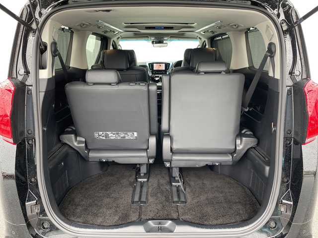 トヨタ アルファード S Cパッケージ 滋賀県 2021(令3)年 5.2万km ブラック モデリスタエアロ/純正9型ディスプレイ/・Bluetooth/フルセグ/バックカメラ/ツインムーンルーフ/革巻きステアリング/ステアリングヒーター/レーダークルーズコントロール/レザーシート/シートベンチレーション/シートヒーター/パワーシート/デジタルインナーミラー/パワーバックドア/ブレーキホールド/オートリトラミラー/LEDオートライト/フォグライト/AC１００V/トヨタセーフティセンス/・レーントレーシングアシスト/・クリアランスソナー/・プリクラッシュセーフティ/・パーキングサポートブレーキ/・ブラインドスポットモニター/・ロードサインアシスト/スマートキー