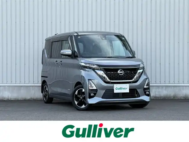 日産 ルークス ハイウェイスター X 神奈川県 2020(令2)年 2.6万km チタニウムグレーメタリック 純正9インチナビTV/(MM319D-L)　/プッシュスタート　/オートエアコン　/片側パワースライドドア　/アラウンドビューモニター　/ＥＴＣ　/ＬＥＤオートヘッドライト　/ハイビームアシスト　/純正１４インチアルミ　/ドラレコ　/アイドリングストップ