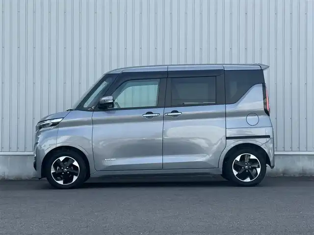 日産 ルークス ハイウェイスター X 神奈川県 2020(令2)年 2.6万km チタニウムグレーメタリック 純正9インチナビTV/(MM319D-L)　/プッシュスタート　/オートエアコン　/片側パワースライドドア　/アラウンドビューモニター　/ＥＴＣ　/ＬＥＤオートヘッドライト　/ハイビームアシスト　/純正１４インチアルミ　/ドラレコ　/アイドリングストップ