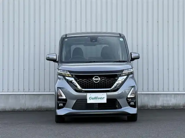 日産 ルークス ハイウェイスター X 神奈川県 2020(令2)年 2.6万km チタニウムグレーメタリック 純正9インチナビTV/(MM319D-L)　/プッシュスタート　/オートエアコン　/片側パワースライドドア　/アラウンドビューモニター　/ＥＴＣ　/ＬＥＤオートヘッドライト　/ハイビームアシスト　/純正１４インチアルミ　/ドラレコ　/アイドリングストップ