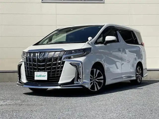 トヨタ アルファード S Cパッケージ 茨城県 2022(令4)年 3.8万km ホワイトパールクリスタルシャイン 革巻きステアリング/ステアリングスイッチ/ステアリングヒーター/純正９インチデイスプレーオーディオナビ/バックカメラ/純正OP DVDプレイヤー/純正OP　フリップダウンモニター/モデリスタフロントエアロ/モデリスタサイドエアロ/モデリスタリアエアロ/モデリスタマフラー/モデリスタシグネチャーイルミブレード/BSM/三眼LEDヘッドライト/両側パワースライドドア/パワーバックドア/フロアマット