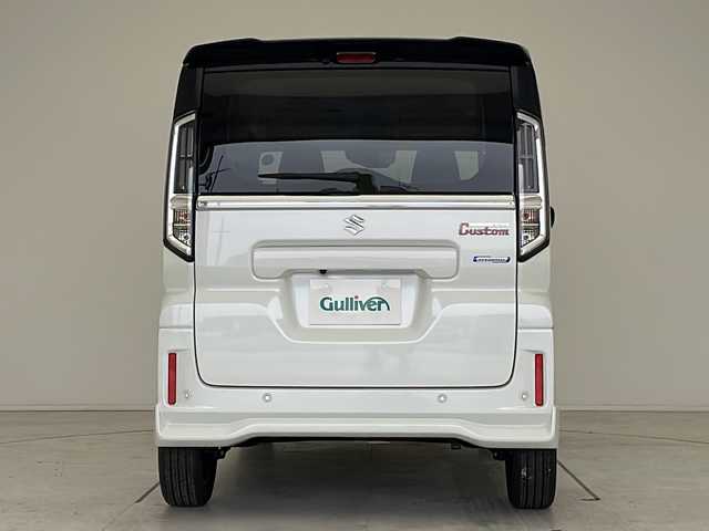 スズキ スペーシア カスタム HYBRID XS 愛知県 2025(令7)年 0.1万km未満 ピュアホワイトパール/ブラック2トーン 届出済未使用車/衝突軽減システム/純正９型ディスプレイオーディオ（ナビあり）/全方位カメラ/両側パワースライドドア/レーダークルーズコントロール/シートヒーター/フルセグ/CD/Bluetooth/バックカメラ/ヘッドアップディスプレイ/コーナーセンサー/純正アルミホイール/LEDヘッドライト/ステアリングヒーター/オートマチックハイビーム/ステアリングヒーター/スマートキー/プッシュスタート