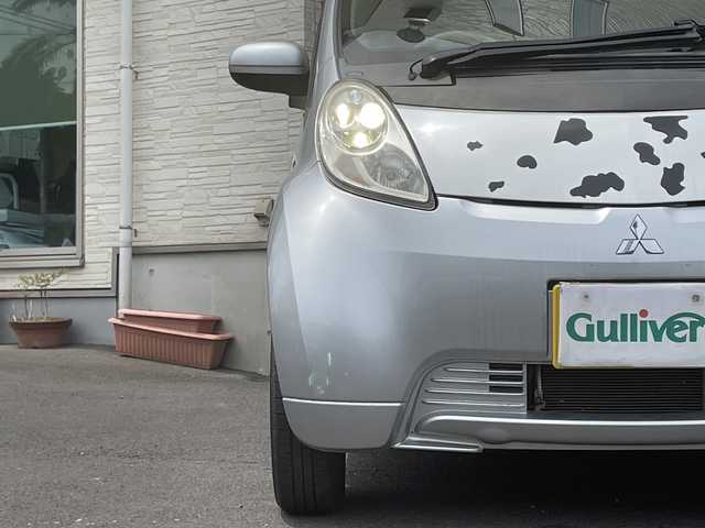 三菱 ｉ ＭｉＥＶ 大分県 2011(平23)年 6.9万km クールシルバーメタリック 純正15インチアルミホイール/純正フロアマット/純正LEDヘッドライト/オートライト