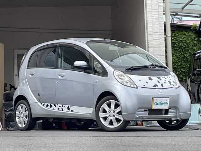 三菱 ｉ ＭｉＥＶ 大分県 2011(平23)年 6.9万km クールシルバーメタリック 純正15インチアルミホイール/純正フロアマット/純正LEDヘッドライト/オートライト