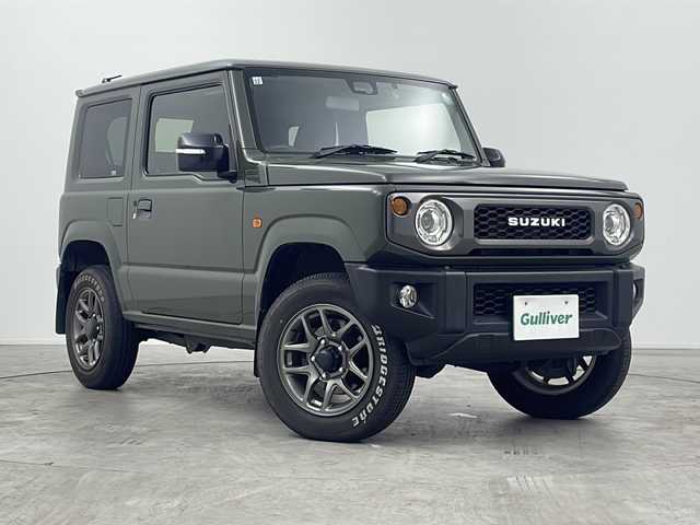 スズキ ジムニー XC 三重県 2019(令1)年 3.5万km ジャングルグリーン 禁煙車/社外ナビ/・フルセグ・CD・DVD・Bluetooth・SD/前席シートヒーター/前後ドライブレコーダー/クルーズコントロール/ETC