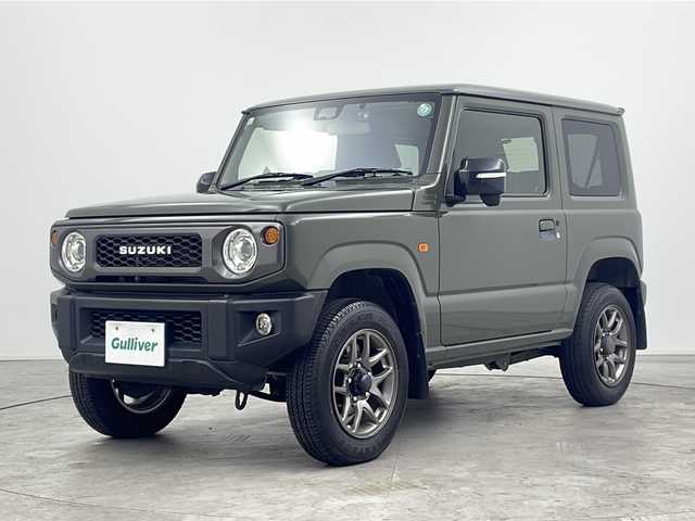 スズキ ジムニー XC 三重県 2019(令1)年 3.5万km ジャングルグリーン 禁煙車/社外ナビ/・フルセグ・CD・DVD・Bluetooth・SD/前席シートヒーター/前後ドライブレコーダー/クルーズコントロール/ETC