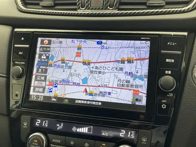 日産 エクストレイル ハイブリッド 20X エクストリーマーX 滋賀県 2017(平29)年 5.8万km ブリリアントホワイトパール 禁煙車/純正９型SDナビ/・MM517D-L/・CD/DVD/フルセグ/Bluetooth/バックカメラ/パワーバックドア/シートヒーター/LEDヘッドライト/オートライト/コーナーセンサー/ドライブレコーダー/ステアリングスイッチ/純正１８AW/ETC/スマートキー/プッシュスタート