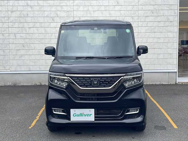 ホンダ Ｎ ＢＯＸ カスタム G L ターボ ホンダセンシング 茨城県 2018(平30)年 3.7万km クリスタルブラックパール 純正ナビ　CD/DVD/フルセグ/BT (地図カードなし）/クルーズコントロール追従あり/コーナーセンサー/衝突軽減ブレーキ/横滑り防止装置/レーンキープアシスト/パドルシフト/バックカメラ/ETC/両側パワースライドドア/ドアバイザー/ドライブレコーダー/スマートキー