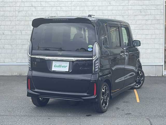 ホンダ Ｎ ＢＯＸ カスタム G L ターボ ホンダセンシング 茨城県 2018(平30)年 3.7万km クリスタルブラックパール 純正ナビ　CD/DVD/フルセグ/BT (地図カードなし）/クルーズコントロール追従あり/コーナーセンサー/衝突軽減ブレーキ/横滑り防止装置/レーンキープアシスト/パドルシフト/バックカメラ/ETC/両側パワースライドドア/ドアバイザー/ドライブレコーダー/スマートキー