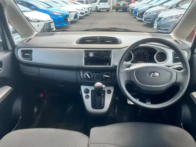 スバル ステラ カスタム RS 島根県 2009(平21)年 5.8万km シルキーホワイトパール 純正CDオーディオ　　/ＥＴＣ　/スマートキー　/社外HIDライト　/社外16インチアルミホイール　/純正フロアマット　/純正AWスタッドレスタイヤ積み込み