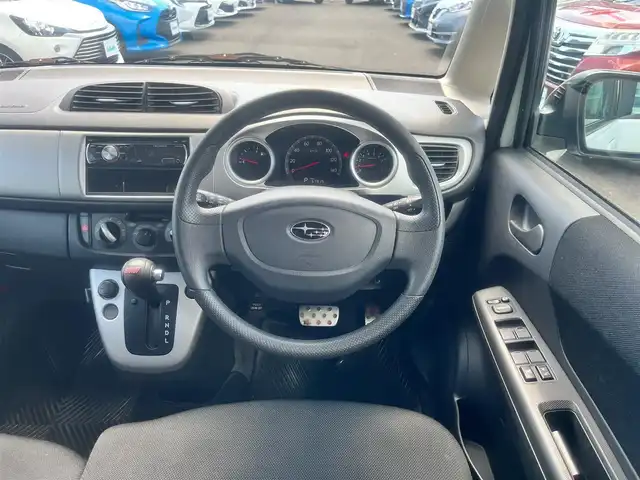 スバル ステラ カスタム RS 島根県 2009(平21)年 5.8万km シルキーホワイトパール 純正CDオーディオ　　/ＥＴＣ　/スマートキー　/社外HIDライト　/社外16インチアルミホイール　/純正フロアマット　/純正AWスタッドレスタイヤ積み込み