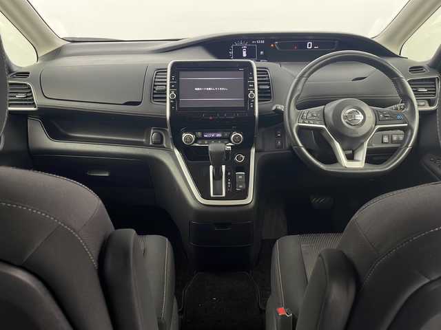日産 セレナ ハイウェイスター プロパイロットED 埼玉県 2016(平28)年 6.7万km ブリリアントシルバー 純正後席モニター/純正ナビ（MM516D-L）（SD無し動作未確認）/バックカメラ/アダプティブクルーズコントロール/プロパイロット/両側パワースライドドア/ビルトインＥＴＣ/クリアランスソナー/横滑り防止装置/衝突軽減ブレーキ/プッシュスタート/アイドリングストップ/純正フロアマット/LEDオートヘッドライト/純正アルミホイール/フロントフォグランプ