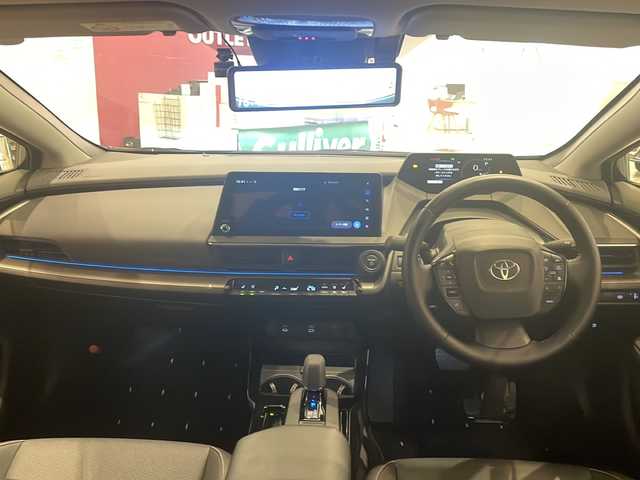トヨタ プリウス Z 福井県 2023(令5)年 1.5万km ダークブルー 純正ナビ/フルセグ/Bluetooth/全方位モニター/シートヒーター/シートベンチレーション/ハンドルヒーター/置くだけ充電/前後ドライブレコーダー/ビルドインETC2.0/クリアランスソナー/ブラインドスポットモニター