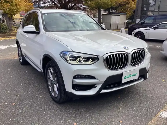 ＢＭＷ Ｘ３ xDrive20d Xライン 神奈川県 2020(令2)年 4.6万km ミネラルホワイト ハイラインパッケージ/・ランバーサポート/・リヤシートヒーティング/・ヴァーネスカ・レザー・シート/ナビゲーションシステム/・TV/BT/USB/全周囲カメラ/アダプティブ・ヘッドライト/パーキングアシストプラス/・PDC／パーク・ディスタンス・コントロール/（フロント&リヤ、ビジュアル表示機能付）/・パーキング・アシスト（並列・縦列）/・トップ・ビュー/・ サイド・ビュー・カメラ/・リヤ・ビュー・カメラ（予想進路表示機能付）/ドライビング・アシスト・プラス/・アクティブ・クルーズ・コントロール（ストップ&ゴー機能付）/・ステアリング&レーン・コントロール・アシスト/・ レーン・ディパーチャー・ウォーニング（車線逸脱警告システム）/・ レーン・チェンジ・ウォーニング/・ アクティブ・サイド・コリジョン・プロテクション/・ 前車接近警告機能/・ 衝突回避・被害軽減ブレーキ/・ 事故回避アシスト/・後車衝突警告機能/ABS/CBC/DSC／DTC／DBC/HDC/パワーシート/ETC2.0/ドライブレコーダー/ワイヤレス充電
