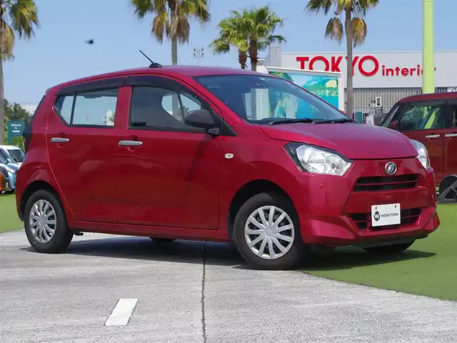 ダイハツ ミラ イース L SAⅢ 千葉県 2017(平29)年 3.9万km マゼンタベリーマイカM スマートアシストIII/エコアイドル/純正メモリーナビ/地デジTV/【DVD/CD再生機能　Bluetooth接続】/バックカメラ/ドライブレコーダー/ETC/コーナーセンサー/キーレス