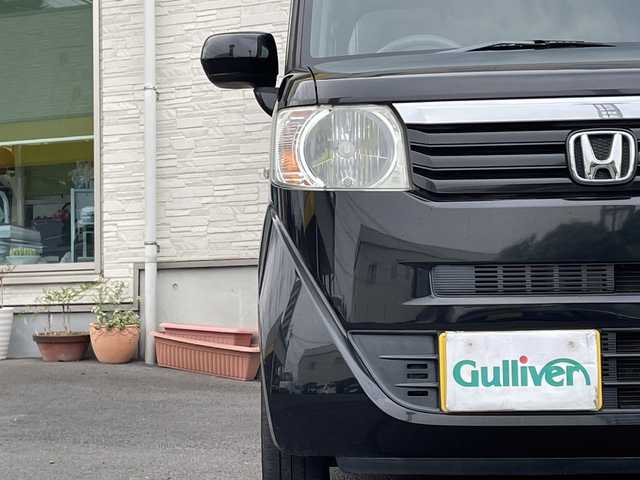 ホンダ Ｎ ＢＯＸ G Lパッケージ 大分県 2012(平24)年 11万km クリスタルブラックパール 両側スライドドア/純正フロアマット/スマートキー