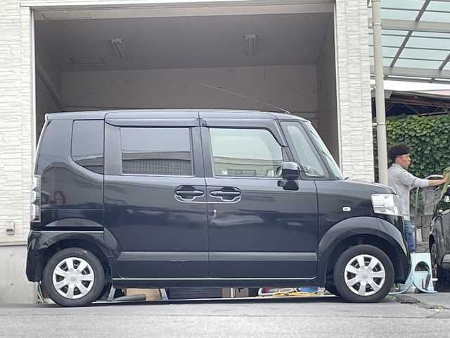 ホンダ Ｎ ＢＯＸ G Lパッケージ 大分県 2012(平24)年 11万km クリスタルブラックパール 両側スライドドア/純正フロアマット/スマートキー