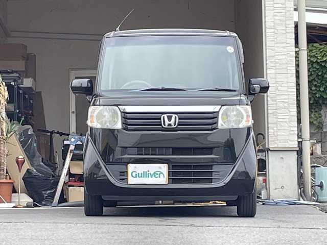 ホンダ Ｎ ＢＯＸ G Lパッケージ 大分県 2012(平24)年 11万km クリスタルブラックパール 両側スライドドア/純正フロアマット/スマートキー
