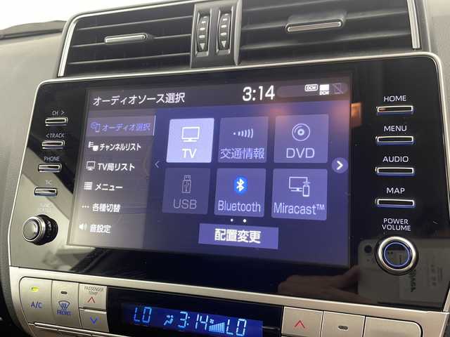 トヨタ ランドクルーザー プラド TX-L 70thアニバーサリーLTD 三重県 2022(令4)年 4.1万km アティチュードブラックマイカ 禁煙車　/純正９インチワイドディスプレイオーディオ（ＯＰ）　/・ナビ機能/・フルセグ/USB/Bluetooth/HDMI/パノラミックビューモニター/BSM/ＲＣＴＡ/電動ムーンルーフ（ＯＰ）/70ｔｈアニバーサリープレート（ディーラーＯＰ）/ルーフレール/トヨタセーフティセンス　/PCS/LDA/RSA/オートマチックハイビーム /専用レザーシート/ＤＮ席パワーシート　/ＤＮ席シートベンチレーション　/レーダークルーズコントロール　/純正ビルトインＥＴＣ２．０/オートAC/MTモード付きAT/ステアリングスイッチ/前後クリアランスソナー/サイド/カーテンエアバッグ
