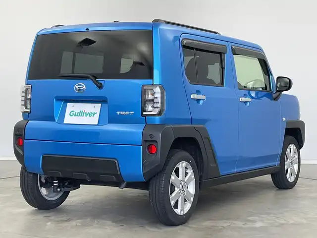 ダイハツ タフト G 新潟県 2022(令4)年 0.8万km スプラッシュブルーM メモリナビ（Bluetooth・CD）/バックカメラ　/ガラスルーフ　/衝突被害軽減システム/レーンキープアシスト　/コーナーセンサー　/前席シートヒーター　/前後ドライブレコーダー（ZDR016）/LEDオートライト　/オートマチックハイビーム　/フォグランプ　/地デジ　/アイドリングストップ/純正ラバーマット/ETC/LDA/プッシュスタート/ステアリングリモコン/ドアバイザー/オートドアミラー/純正１５インチアルミホイール/スマートキー/スペアキー