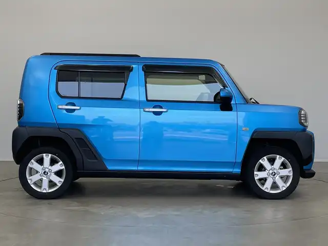 ダイハツ タフト G 新潟県 2022(令4)年 0.8万km スプラッシュブルーM メモリナビ（Bluetooth・CD）/バックカメラ　/ガラスルーフ　/衝突被害軽減システム/レーンキープアシスト　/コーナーセンサー　/前席シートヒーター　/前後ドライブレコーダー（ZDR016）/LEDオートライト　/オートマチックハイビーム　/フォグランプ　/地デジ　/アイドリングストップ/純正ラバーマット/ETC/LDA/プッシュスタート/ステアリングリモコン/ドアバイザー/オートドアミラー/純正１５インチアルミホイール/スマートキー/スペアキー