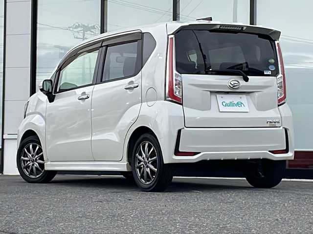 ダイハツ ムーヴ カスタム Xスペシャル 山形県 2016(平28)年 11.3万km パールホワイトⅢ ４WD/社外SDナビ/（AM/FM/TV/CD）/バックカメラ/社外AW/純正フロアマット/ステアリングスイッチ/電動ウインカーミラー/ドアバイザー/フォグランプ/スマートキー/スペアキー/取扱説明書/保証書