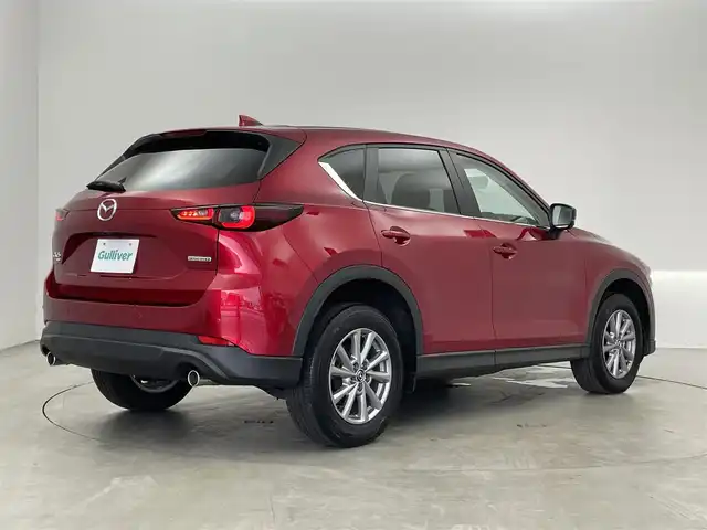 マツダ ＣＸ－５ XD スマートエディション 埼玉県 2022(令4)年 1.3万km ソウルレッドクリスタルM ４ＷＤ　/純正10.25インチナビ　/360度ビューモニター　/スマートブレーキサポート/レーダークルーズコントロール　/ブラインドスポットモニター/ヘッドアップディスプレイ/レーンキープアシスト/LEDオートライト　/スマートキー/ETC
