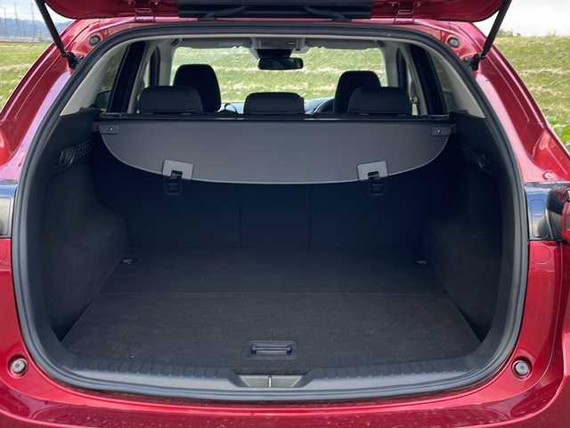 マツダ ＣＸ－５ XD スマートエディション 新潟県 2022(令4)年 1.3万km ソウルレッドクリスタルM ４ＷＤ　/純正10.25インチナビ　/360度ビューモニター　/スマートブレーキサポート/レーダークルーズコントロール　/ブラインドスポットモニター/ヘッドアップディスプレイ/レーンキープアシスト/LEDオートライト　/スマートキー/ETC