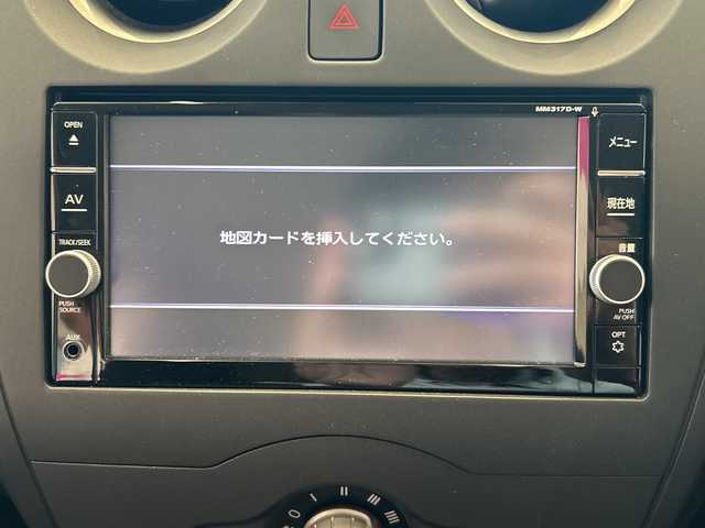 日産 ノート X 埼玉県 2017(平29)年 0.9万km シャイニングブルー エマージェンシーブレーキ/純正ナビ/純正15インチアルミホイール/ETC/スマートキー