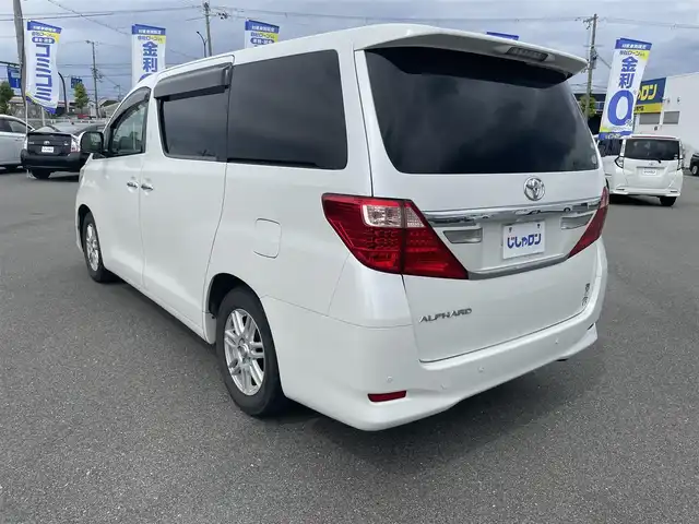 トヨタ アルファード 240G 大阪府 2012(平24)年 13.5万km ホワイトパールクリスタルシャイン (株)IDOMが運営する【じしゃロン堺店】の自社ローン専用車両になります。/こちらは現金またはオートローンご利用時の価格です。自社ローンご希望の方は別途その旨お申付け下さい