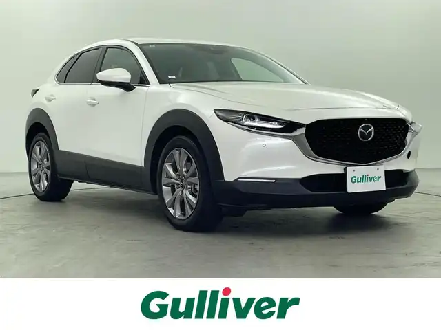 マツダ ＣＸ－３０ XD プロアクティブツーリングセレクション 福井県 2020(令2)年 4.2万km スノーフレイクホワイトパールマイカ 純正メーカーＯＰナビ/（ＦＭ／ＡＭ／ＢＴ／ＣＤ／ＤＶＤ／ＴＶ）　/３６０°ビューモニター　/パワーバックドア　/純正１８インチアルミ　/シートヒーター　/ハンドルヒーター　/前後センサー/社外前ドライブレコーダー/ＬＥＤヘッドライト/純正フロアマット/社外ＥＴＣ