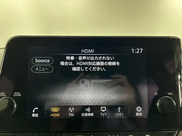 日産 オーラ G レザーエディション 佐賀県 2023(令5)年 0.4万km パープル AA仕入れ：評価点５点、内装評価A点/純正9インチナビ＜フルセグ/Bluetooth＞/アラウンドビューモニター/プロパイロット/置くだけ充電/BOSEプレミアムサウンドスピーカー/インテリジェントルームミラー/電動パーキングブレーキ/オートホールド/レザーシート/純正ドライブレコーダー/純正17インチアルミホイール