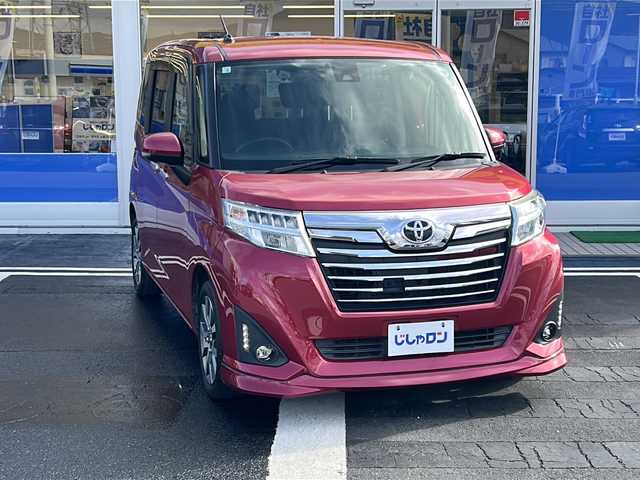 トヨタ ルーミー カスタムG－T 長野県 2018(平30)年 9.4万km マゼンタベリーマイカM (株)IDOMが運営する【じしゃロン長野店】の自社ローン専用車両になりますこちらは現金またはオートローンご利用時の価格です。自社ローンご希望の方は別途その旨お申付け下さい/純正ナビ　/バックカメラ　/ＥＴＣ　/クルーズコントロール　/両側パワースライドドア　/スーマートアシスト　/前後コーナーセンサー
