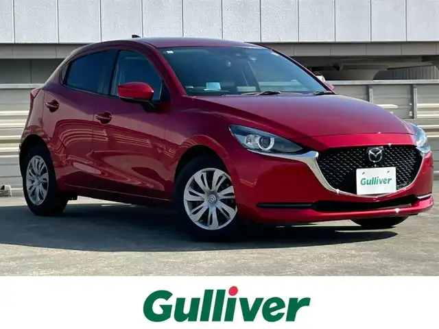 マツダ マツダ２ 15S プロアクティブ Sパッケージ 静岡県 2020(令2)年 5.6万km ソウルレッドクリスタルM マツダコネクト/・7インチWVGAセンターディスプレイ/・コマンダーコントロール/・オーディオセット/ブラインドスポットモニタリング/リアクロスラフィックアラート/車線逸脱警報/前進時アドバンスとスマートシティブレーキサポート/後退時スマートシティブレーキサポート/AT誤発進抑制制御/パーキングセンサー（フロント/リア）/360度ビューモニター/レーダークルーズコントロール/スマートブレーキサポート/レーンキープアシスト/シグネチャーランプ付きアダプティブ/LEDヘッドライト/オートライト/185/65/R15タイヤ/15インチフルホイールキャップ/プライバシーガラス/アクティブドラビングディスプレイ/プッシュスタート/アドバンストキーレスエントリーシステム/無地ブラウン/ブラックツートーンクロスシート/シートヒーター