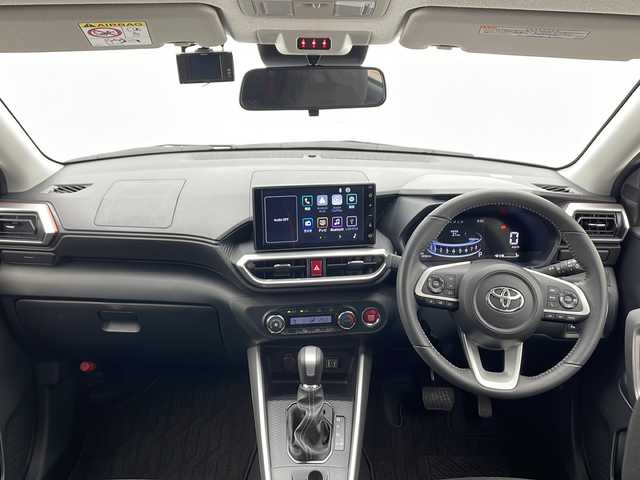 トヨタ ライズ Z 千葉県 2023(令5)年 0.8万km パール 純正エアロパーツ/純正9インチディスプレイオ―ディオ/フルセグTV/Bluetooth/USB/前後ドライブレコーダー/バックカメラ/全方位カメラ/ブラインドスポットモニター/純正ビルトインETC/シートヒーター/追従クルーズコントロール/レーンキープアシスト/LEDヘッドライト