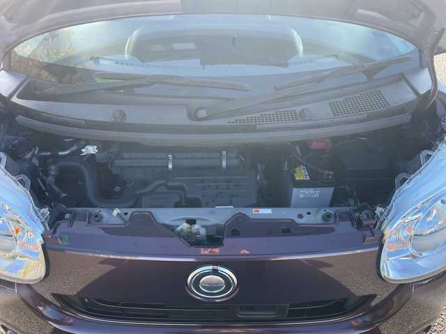 ダイハツ ムーヴ キャンバス X LTD SA Ⅱ 茨城県 2017(平29)年 5.6万km プラムブラウンクリスタルマイカ 純正ナビ　/-BT/TV/CD/AM/衝突軽減システム　/両側パワースライドドア　/アイドリングストップ　/プッシュスタート　/ＥＴＣ　/オートライト　/電動格納ミラー　/横滑り防止装置　/盗難防止装置　/パワーウインドウ　/パワーステアリング　