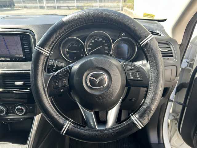 マツダ ＣＸ－５ XD Lパッケージ 福島県 2014(平26)年 11.8万km クリスタルホワイトパールマイカ (株)IDOMが運営する【じしゃロン福島店】の自社ローン専用車両になります。こちらは現金またはオートローンご利用時の価格です。自社ローンご希望の方は別途その旨お申付け下さい/ＳＤナビ/フルセグテレビ/バックカメラ/クルーズコントロール/ＴＣＳ/ＡＦＳ/ＲＶＭ/ステアリングリモコン/シートヒーター/革巻ステアリング/ＢＯＳＥスピーカー/ＥＴＣ