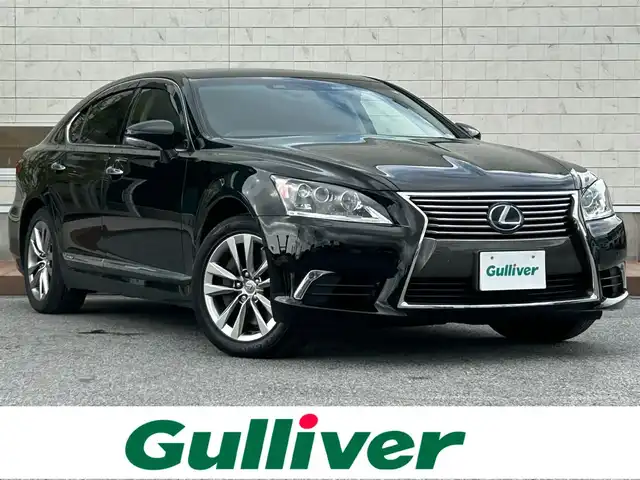 レクサス ＬＳ 600h バージョンC Iパック 滋賀県 2015(平27)年 6.4万km ブラック ガソリン（ハイブリッド）/4WD(F4)/CVT/ムーンルーフ/12.1インチ純正ナビ/(FM/AM/CD/DVD/フルセグ/Bluetooth)/ETC/ドライブレコーダー/バックカメラ/プリクラッシュブレーキアシスト	/レーダークルーズコントロール/レーンキープアシスト	/ブラインドスポットモニター/クリアランスソナー/電動サンシェード/運転席・助手席シートヒーター/運転席・助手席シートベンチレーション/シートメモリー/電動パーキング/電動格納ミラー/革巻きステアリング/ステアリングスイッチ/ステアリングヒーター/オートライト/LEDヘッドライト/フロントフォグ/自動防眩ルームミラー	/フルオートエアコン/プッシュスタート/スマートキー/純正フロアマット
