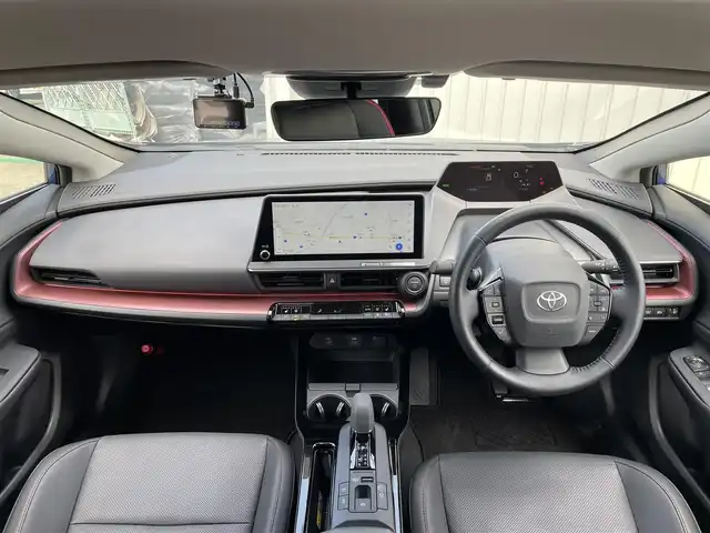 トヨタ プリウス Z 富山県 2023(令5)年 1.2万km ダークブルー ワンオーナー/セーフティセンス/パノラミックビューモニター/レーダークルーズコントロール/レーンキープアシスト/プリクラッシュ/12.3型メーカーナビ/フルセグＴＶ/Bluetooth/Miracast/前席シートヒーター/前席パワーシート/前席ベンチレーター/ステアリングヒーター/パワーテールゲート/LEDオートライト/LEDフォグライト/コーナーセンサー