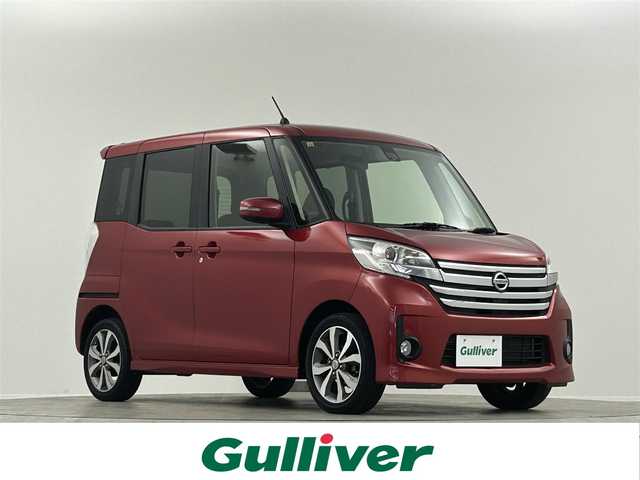 日産 デイズ ルークス HWS X Vセレクション 埼玉県 2016(平28)年 2万km スパークリングレッドM 純正ナビ　ＭＭ３１６Ｄ－Ｗ　フルセグ　ＢＴ　ＤＶＤ　アラウンドビューモニター　両側パワースライドドア　両側パワースライドドア　リヤシーリングファン　ＥＴＣ　プッシュスタート　テレビキャンセラー　マット