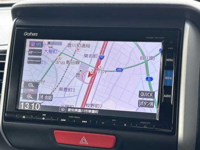 ホンダ Ｎ ＢＯＸ G Lパッケージ 愛知県 2016(平28)年 5.5万km カトラリーシルバーM 純正メモリナビ/フルセグテレビ/バックカメラ/Bluetooth/ウィンカーミラー/ドアバイザー/プッシュスタート/片側パワースライドドア/ビルトインETC