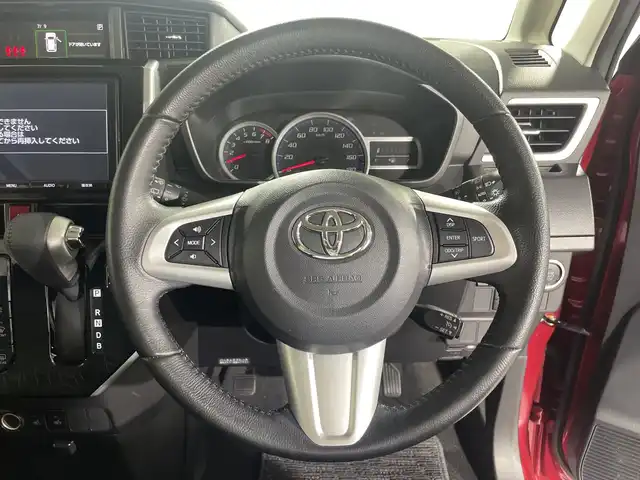 トヨタ タンク カスタムG－T 神奈川県 2017(平29)年 6.9万km ブラックマイカ/マゼンダベリーメタリック 純正9インチメモリーナビ/(CD/DVD/Bluetooth/フルセグ)/バックカメラ/両側パワースライドドア/純正前後ドライブレコーダー/LEDヘッドライト/フォグランプ/クルーズコントロール/横すべり防止/衝突軽減ブレーキ/アイドリングストップ/ドアバイザー/Wエアバッグ/ABS/スマートキー