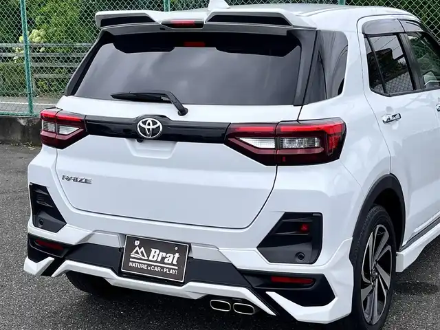 トヨタ ライズ Z 千葉県 2021(令3)年 3.2万km シャイニングホワイトパール ワンオーナー/モデリスタエアロ（フロント/サイド/リア）/純正9インチSDナビ/バックカメラ/HDMIポート/ビルトインETC/前後ドライブレコーダー/プリクラッシュセーフティ/コーナーセンサー
