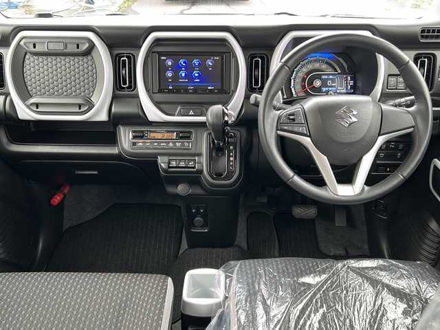 スズキ ハスラー HYBRID X 道東・釧路十勝 2021(令3)年 4.2万km クールカーキPM 4WD/禁煙車/寒冷地仕様/社外ナビ SL3118NV/（BT/CD/DVD/AUX）/バックカメラ/ドライブレコーダー/前席シートヒーター/アイドリングストップ/衝突被害軽減ブレーキ/革巻きステアリング/ステアリングスイッチ/コーナーセンサー/ETC/LEDヘッドライト/電動格納ミラー/フロアマット/保証書/取扱説明書/スペアキー1本