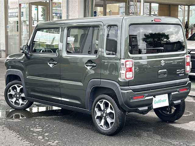 スズキ ハスラー HYBRID X 道東・釧路十勝 2021(令3)年 4.2万km クールカーキPM 4WD/禁煙車/寒冷地仕様/社外ナビ SL3118NV/（BT/CD/DVD/AUX）/バックカメラ/ドライブレコーダー/前席シートヒーター/アイドリングストップ/衝突被害軽減ブレーキ/革巻きステアリング/ステアリングスイッチ/コーナーセンサー/ETC/LEDヘッドライト/電動格納ミラー/フロアマット/保証書/取扱説明書/スペアキー1本