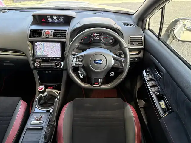 スバル ＷＲＸ ＳＴＩ STI タイプS 愛知県 2018(平30)年 5.9万km クリスタルホワイトP 4WD/ワンオーナー/純正8インチナビ/Bluetooth/CD/DVD/SD/サイド フロント バックカメラ/ETC/ステアリングスイッチ/ドライブレコーダー/BMS/STIリップスポイラー/STIキャリパー/ウインカーミラー/RECAROシート/パワーシートD＋N席/シートヒーター/純正フロアマット/純正アルミホイール/純正エアロ/スペアキー